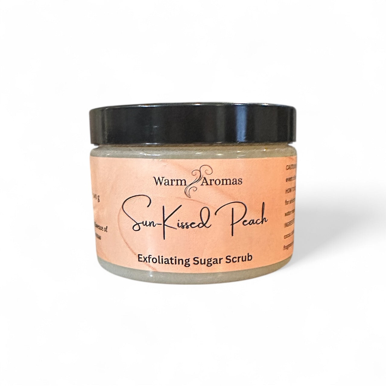 Sun-Kissed Peach Sugar Scrub
